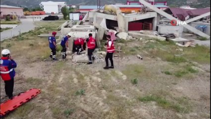 15. Bölge UMKE kentleri tatbikatı Afyonkarahisar’da yapıldı