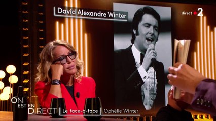Ophélie Winter dans l'émission "On est en direct", sur France 2.