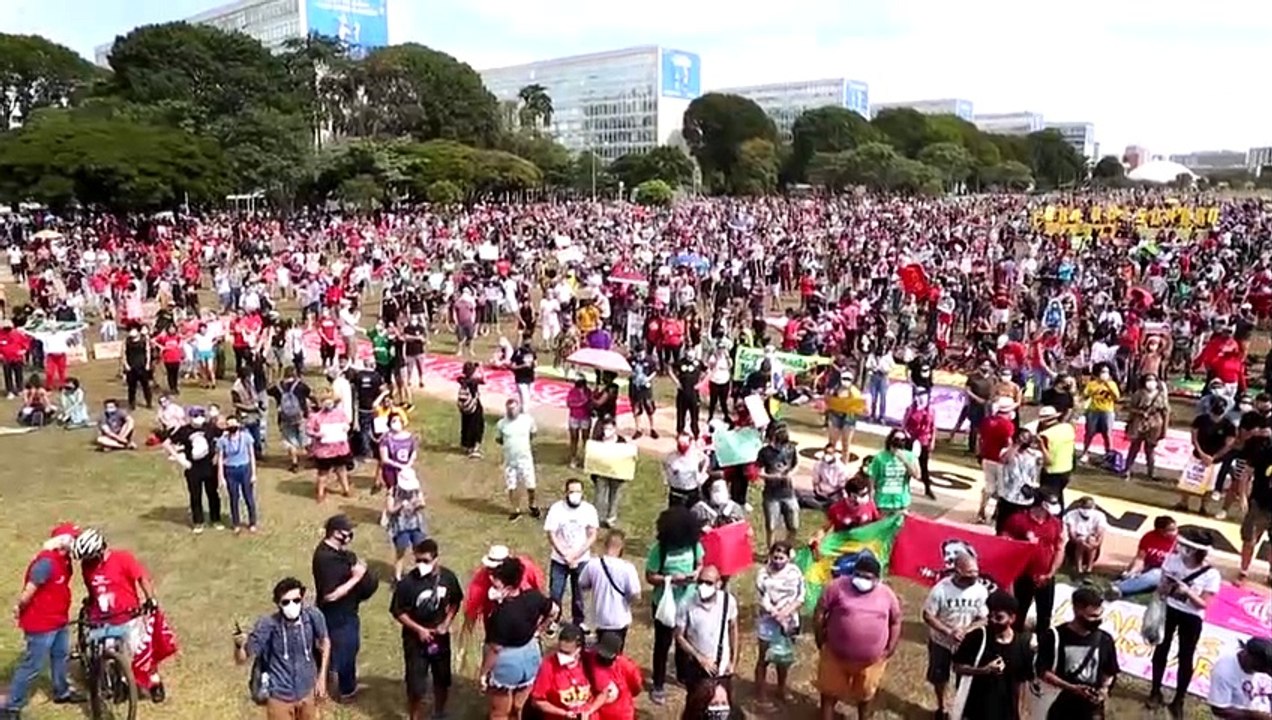Brasilien: Zehntausende demonstrieren gegen Bolsonaro