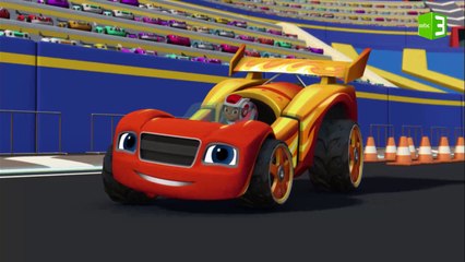 بليز وأصدقائه يتحولون إلى سيارات سباق