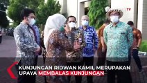 Ridwan Kamil Ketemu Khofifah di Surabaya, Hingga Diisukan Penjajakan Pilpres 2024
