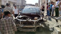 El Bab'ta yargıcın arabasına yerleştirilen bomba infilak etti: 1 yaralı