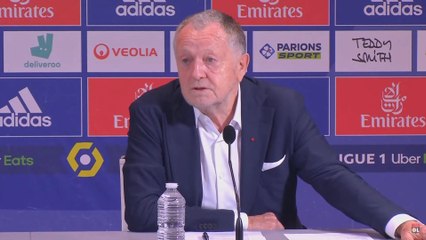 Скачать видео: Jean-Michel Aulas évoque l'effectif lyonnais