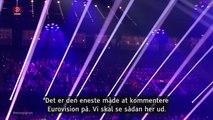 Edsilia Rombley kigger forbi dansk og russisk kommentatorboks | Eurovision Song Contest 2021 | DRTV - Danmarks Radio