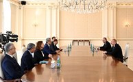 Yargıtay Cumhuriyet Başsavcısı Şahin, Azerbaycan Cumhurbaşkanı Aliyev tarafından kabul edildi