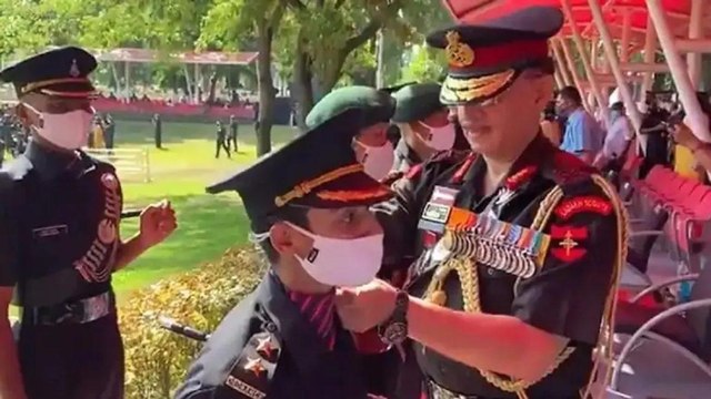 Pulwama Martyr Major Vibhuti's wife Nitika joins Indian Army