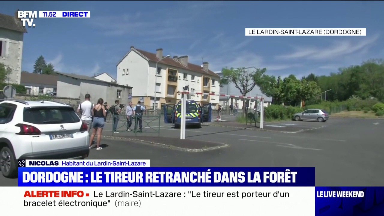 "Je me suis réveillé vers 3h du matin où on a entendu des coups de feu": le témoignage d'un habitant du Lardin-Saint-Lazare