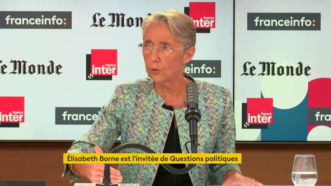 Retraites : "Je continue à être convaincue qu'on a besoin d'une réforme de notre système", juge Élisabeth Borne même si "la priorité aujourd'hui" reste "la sortie de crise"