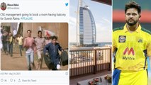 IPL 2021 In UAE : Balcony Room For Suresh Raina - Trends On Twitter | CSK || Oneindia Telugu
