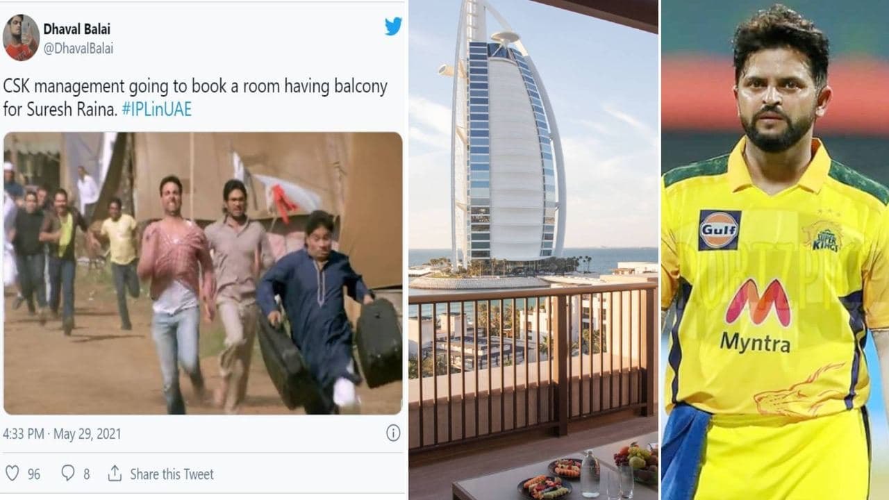 IPL 2021 In UAE : Balcony Room For Suresh Raina - Trends On Twitter | CSK || Oneindia Telugu