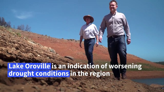 California's Lake Oroville suffers chronic drought
