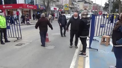 Vaka sayılarında düşüş başladı, kent maviye döndü
