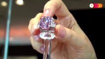 Rare pink diamond ring fetches record money