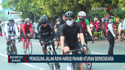 Pengendara Motor Vs Pesepeda, Wagub DKI: Sesama Pengguna Jalan Harus Saling Menghormati
