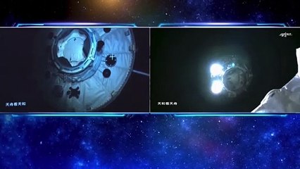 Le vaisseau cargo Tianzhou-2 s'est bien amarré à la station spatiale chinoise