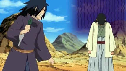 Sage Art Wood Release True Some Thousand Hands vs Susano's Kurama armor Naruto