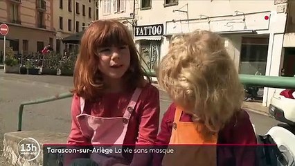 Ariège : la vie sans masque dans la commune de Tarascon