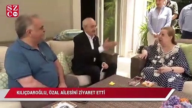 Kılıçdaroğlu, Özal ailesini ziyaret etti