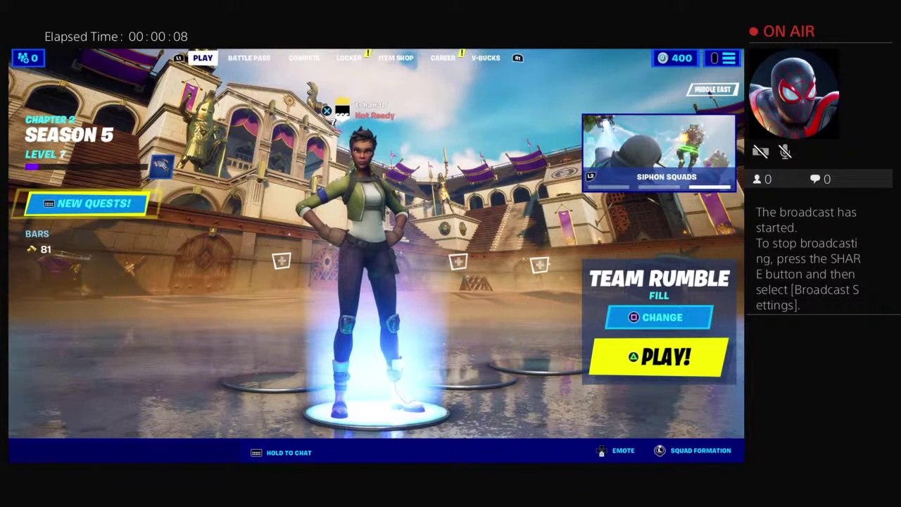 Solo fortnite live stream