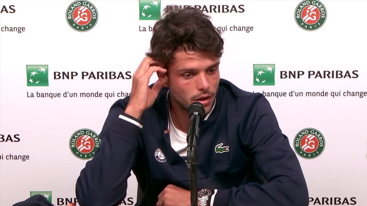 Roland-Garros 2021 - Grégoire Barrère : "Ce n'était pas une très bonne saison sur terre et je ne l'explique pas !"
