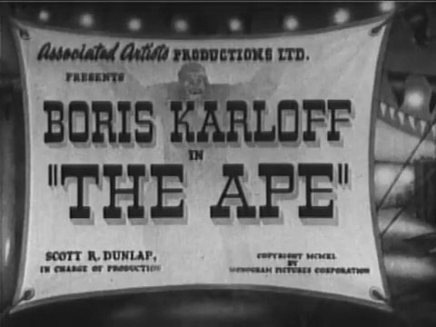 The Ape (1940)