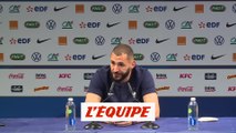 Benzema : «Bien sûr qu'il y a des regrets» - Foot - Bleus