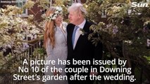 Wedding photo released as Boris Johnson marries Carrie Symonds in secret ceremony