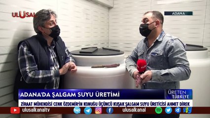 Üreten Türkiye - 30 Mayıs 2021 - Cenk Özdemir - Adana - Ulusal Kanal