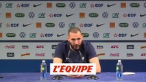 Benzema sur le système de jeu : «Je sais m'adapter» - Foot - Bleus