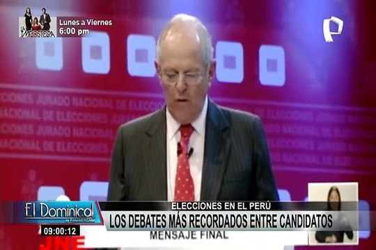 Elecciones en el Perú: Los debates más recordados entre candidatos presidenciales
