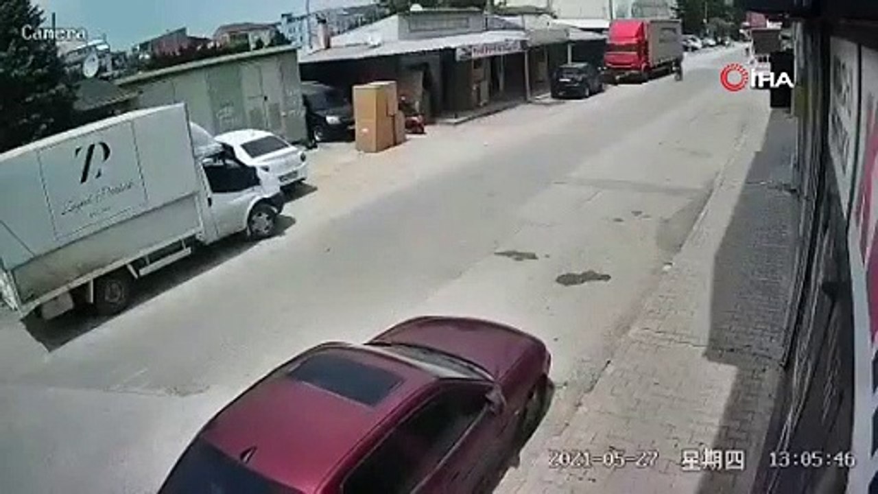 Eski bisiklet ile geldi yeni bisikleti çalıp gitti