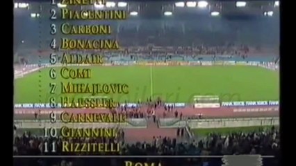 AS Roma 3-1 Galatasaray 25.11.1992 - 1992-1993 UEFA Cup 3rd Round 1st Leg