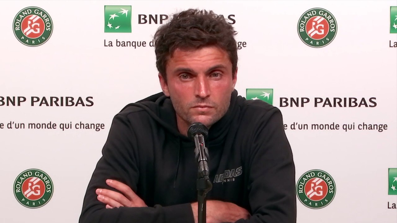 Roland-Garros 2021 - Gilles Simon : "Voilà, t’as joué, alors que ces derniers temps, je sors du match, je n'ai pas joué