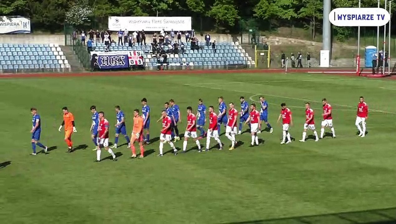 Bramka z meczu Flota Świnoujście 0 - 1 ( 0 - 1 ) Górnik Konin