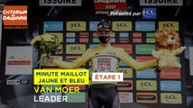 #Dauphiné 2021 - Étape 1 / Stage 1 - Minute Maillot LCL / LCL Blue & Yellow Jersey Minute