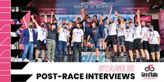 Giro d’Italia 2021 | Stage 21 | Bernal e Ganna Post Race Interviews