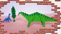 Origami Dinosaurs | Easy Paper Crafts | Paper Dinosaurs | 5 Minutes Crafts | Simple Craft  For Kids