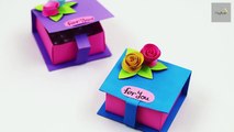 Diy Gift Box Ideas | How To Make A Gift Box | Handmade Gift Box | Origami Box