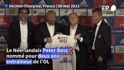 Le nouvel entraîneur de l'OL, Peter Bosz, partisan d'un football "offensif" et "attractif"