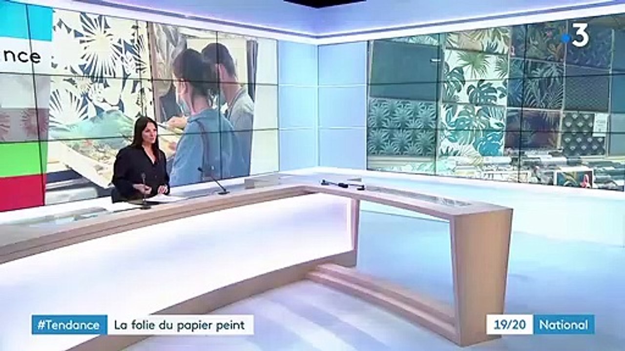 Consommation : le papier peint, nouveau chouchou déco des Français