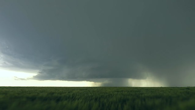 Lightning, hail and tornados in Oklahoma