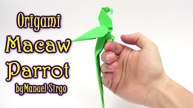 Origami: Parrot Easy - Best Origami Easy Tutorial