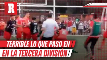 Brutal batalla campal tras la frustración del equipo Halcones de Zúñiga por ser eliminados