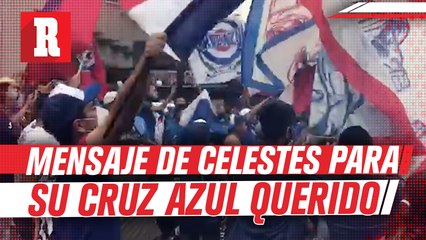 Download Video: Aficionados de Cruz Azul motivan a La Máquina