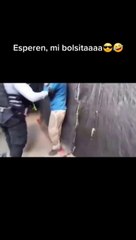 Esperen mi bolsita "Un delincuente de los más buscados se les escapa a policías