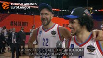 Post-game Interview: Vasilije Micic & Shane Larkin, Anadolu Efes Istanbul