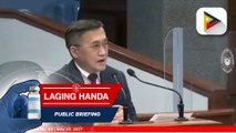 Sen. Bong Go, nanawagang ipasa na sa Senado ang Department of Migrant Workers and Overseas Filipinos Bill; inaasahang sesertipikahan ang panukala bilang urgent ni Pangulong Duterte