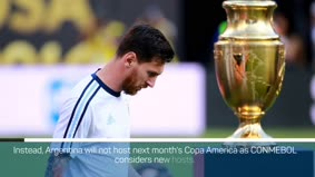 Argentina won't host Copa America