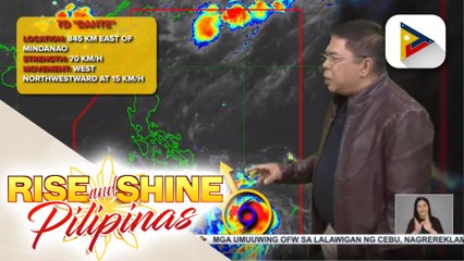 INFO WEATHER: Bagyong #DantePH, patuloy na nakaaapekto sa bansa