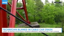 Italian Judge Blames Technician For Cable Car Crash That Killed 14